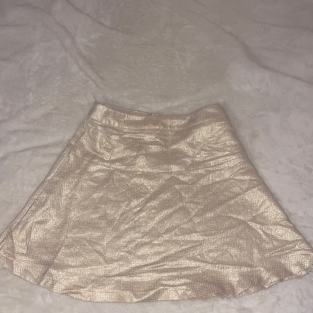 Gold skirt